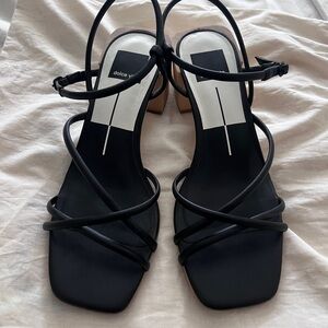 Dolce Vita Black Strappy Women's Sandals